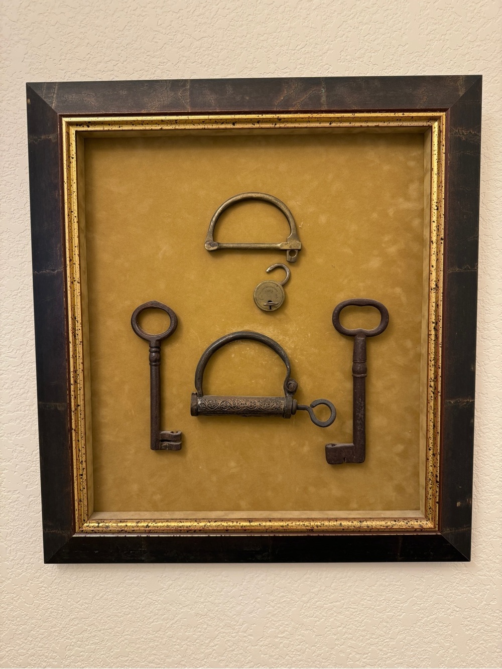 Antique Key Display Art
